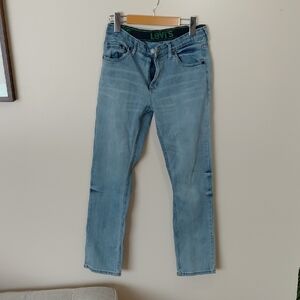Levi's Youth Boy's Light Wash Slim Jeans - Pale Blue